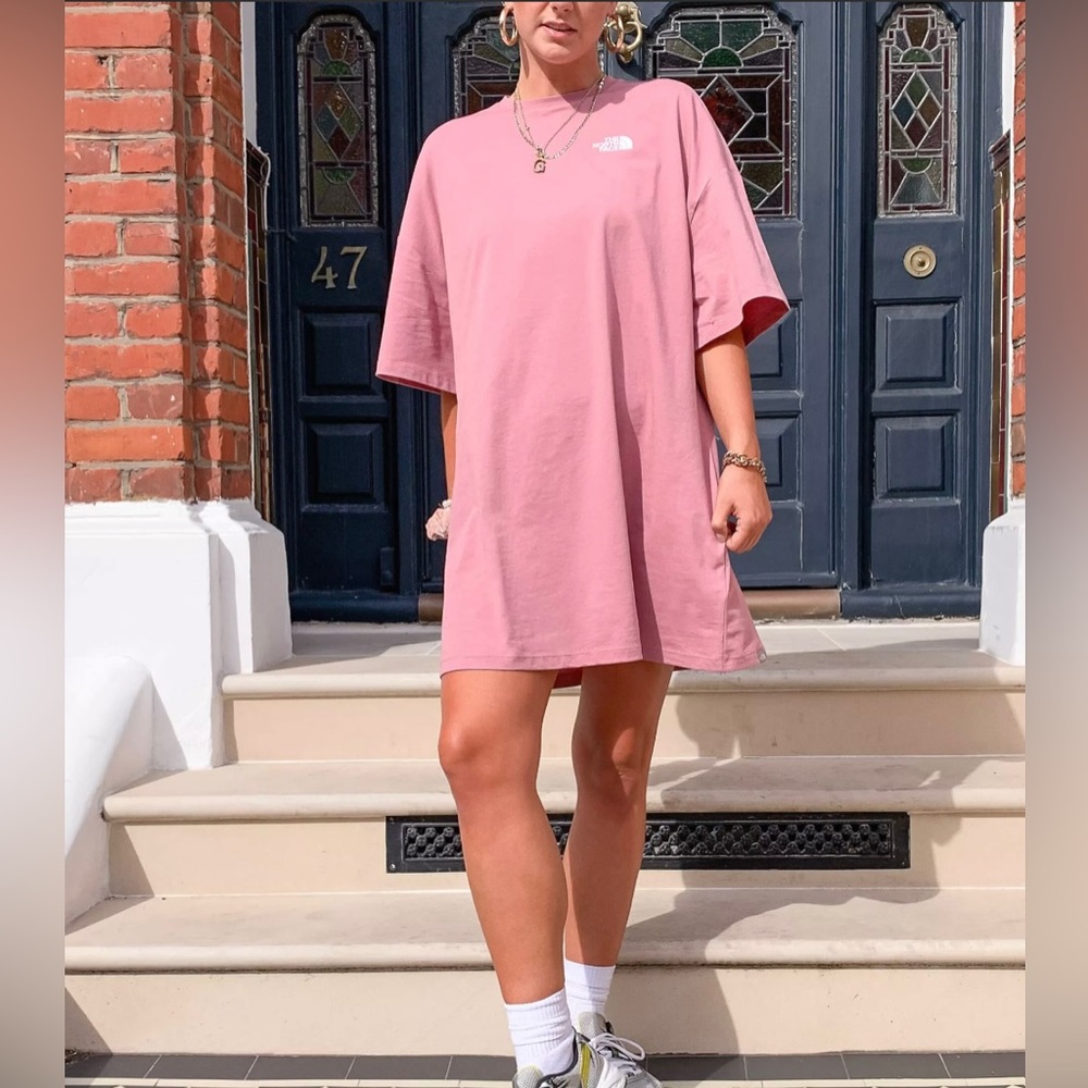 The North Face T-Shirt Dress - Pink